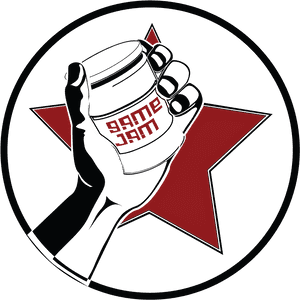 Game Jam Logo Graphic PNG with transparent background