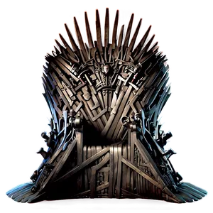 Game Of Thrones Iron Throne Png 06282024 PNG Image