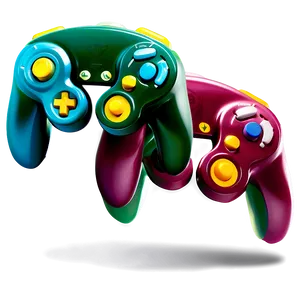 Gamecube Controller Color Variations Png Ocw PNG Image