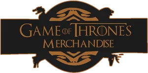 Gameof Thrones Merchandise Logo PNG Image