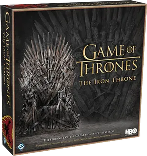 Gameof Thrones The Iron Throne Board Game PNG Image