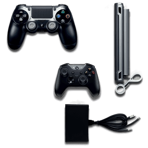 Gaming Controller Collection PNG 06112024 PNG with transparent background