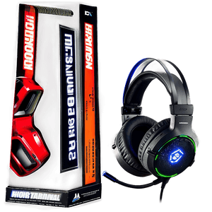 Gaming Headset with 7.1 Surround Sound PNG 5 PNG image with transparent background