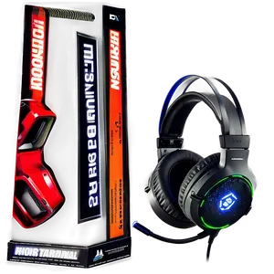 Gaming Headset With 7.1 Surround Sound Png 5 PNG Image