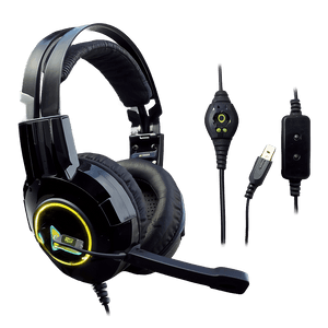Gaming Headset with Vibrations PNG qrn91 PNG image with transparent background