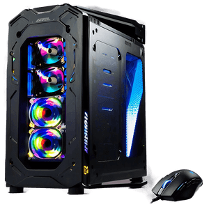 Gaming PC Setup PNG 52 PNG image with transparent background