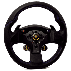 Gaming Steering Wheel Setup PNG 05252024 PNG image with transparent background