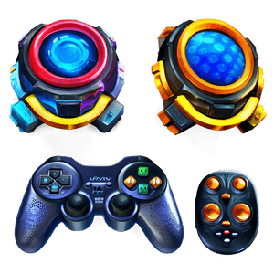 Gaming UI Elements PNG 06112024 PNG image with transparent background