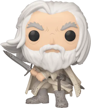 Gandalf Funko Pop Figure PNG Image