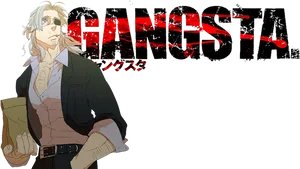 Gangsta Anime Character Nicolas Brown PNG Image