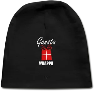 Gangsta Wrappa Beanie Hat PNG Image