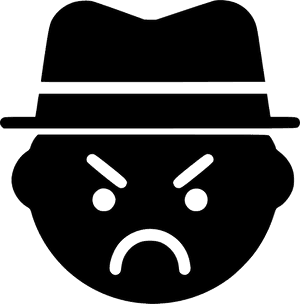 Gangster - Gangster Png Icon, Transparent Png PNG image with transparent background