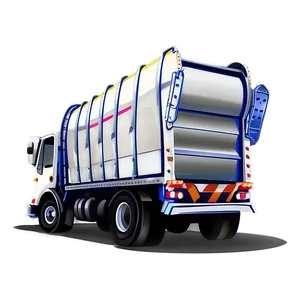 Garbage Truck Clipart Png Nmi33 PNG Image