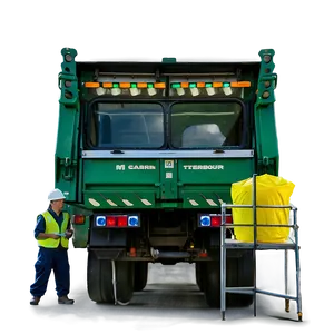 Garbage Truck With Crew Png 58 PNG Image