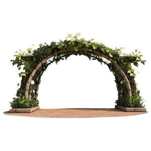 Garden Archwaywith Vines.png PNG image with transparent background