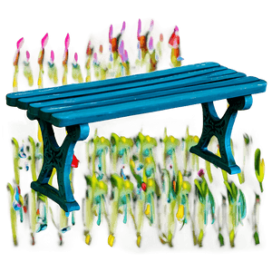 Garden Bench PNG 05232024 PNG image with transparent background