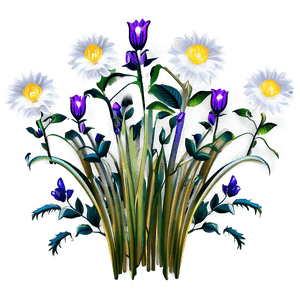 Garden Flower Clipart PNG 54 PNG