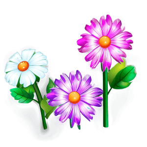 Garden Flower Clipart PNG cbs PNG