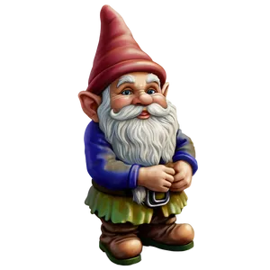 Garden Gnome D PNG Image