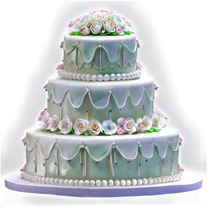 Garden Wedding Cake Png 06122024 PNG Image