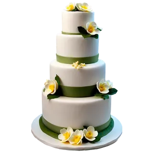 Garden Wedding Cake Png 06122024 PNG Image