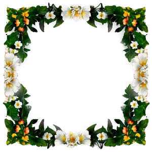 Garden Wedding Frame Png 25 PNG Image