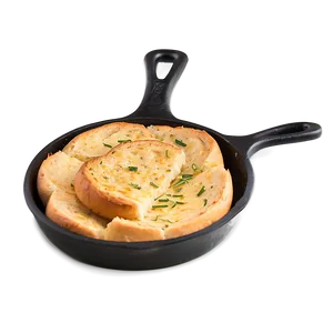 Garlic Bread Skillet Png 06272024 PNG Image