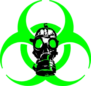 Gas_ Mask_ Biohazard_ Symbol PNG Image