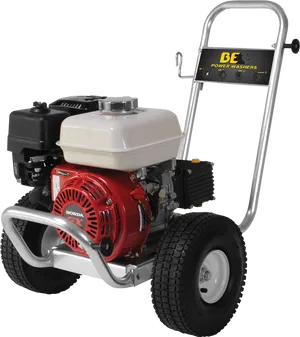 Gas Powered Pressure Washer PNG Image