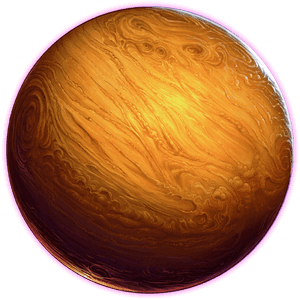 Gaseous Planet Texture PNG