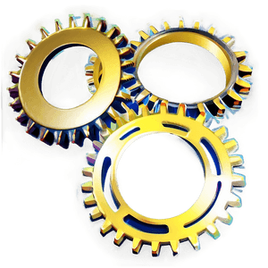 Gears Outline PNG akd PNG