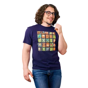 Geek Culture T-shirt Pattern Png Rnc PNG Image