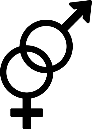 Gender Symbols Interlocked.png PNG Image