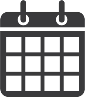 Generic Calendar Icon PNG Image