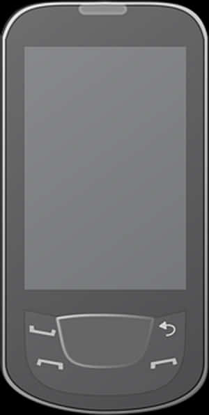 Generic Smartphone Vector Illustration PNG image with transparent background