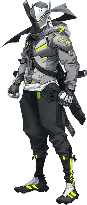 Genji Overwatch 2 Edit - Genji Overwatch 2 Concept Art, HD Png Download PNG image with transparent background