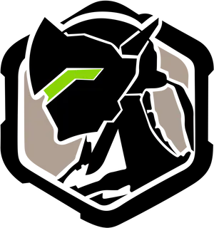 Genji Overwatch Icon PNG Image