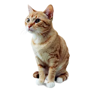 Gentle Cat Illustration Png Hde PNG Image