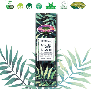 Gentle Jungle Cleanser Product Packaging PNG image with transparent background