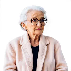 Gentle Old Lady Png 61 PNG Image