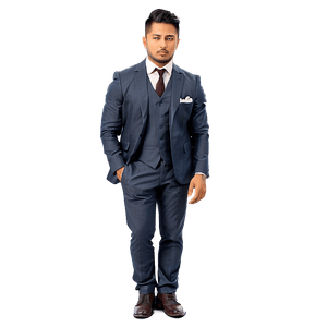 Gentleman in Suit Portrait PNG 06232024 PNG image with transparent background