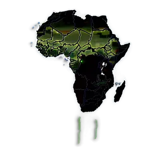 Geographical Africa Outline Png 91 PNG Image