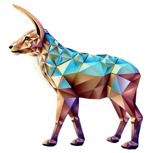 Geometric Animal Illustrations Png 06232024 PNG Image