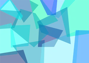 Geometric Blue Green Abstract Background PNG Image