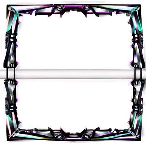 Geometric Frame Border Png Ejt PNG Image