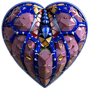 Geometric Heart Diagram PNG 52 PNG