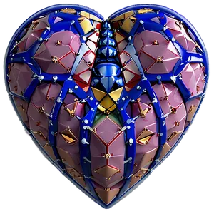 Geometric Heart Diagram Png 52 PNG Image