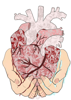 Transparent Diamond Heart Png - Illustration, Png Download PNG image with transparent background