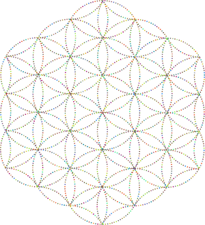 Geometric Pattern Complexity PNG image with transparent background