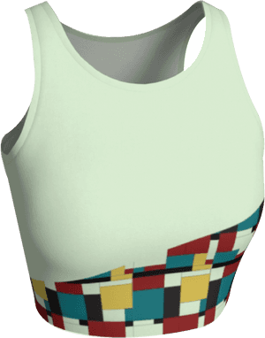 Athletic Crop Tops - Active Tank, HD Png Download PNG image with transparent background
